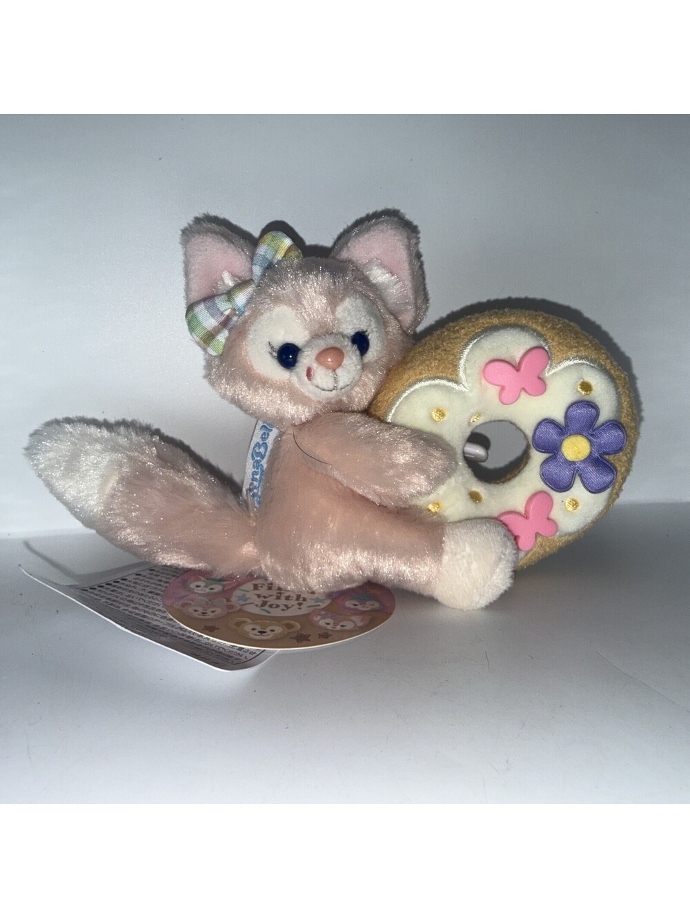 Japan Tokyo Disney Sea Duffy Friends Filled with Joy Linabell Plush Badge Lina